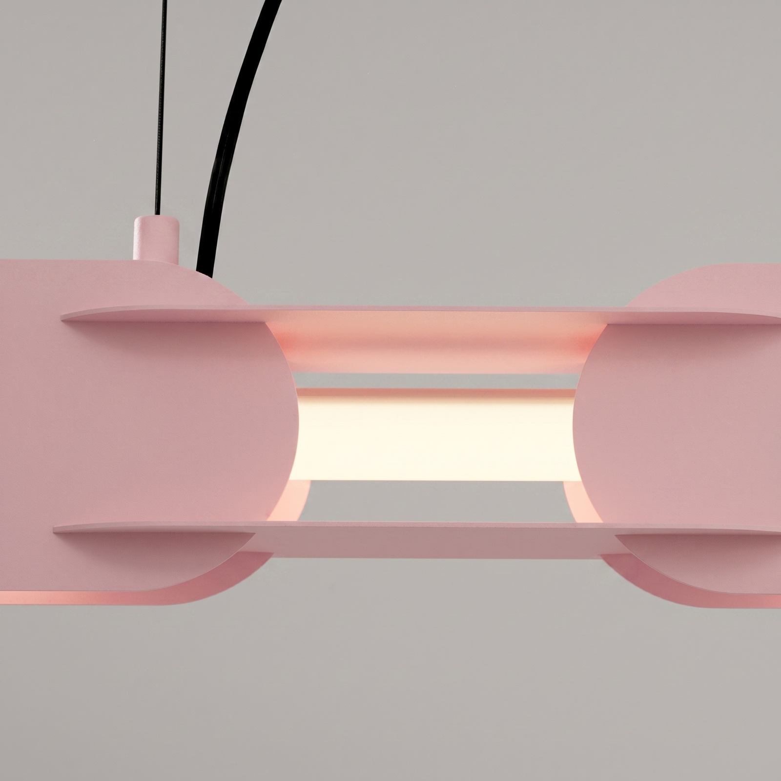 Lampa wisząca CHAIN 158 różowa LED 4000K - obrazek 5