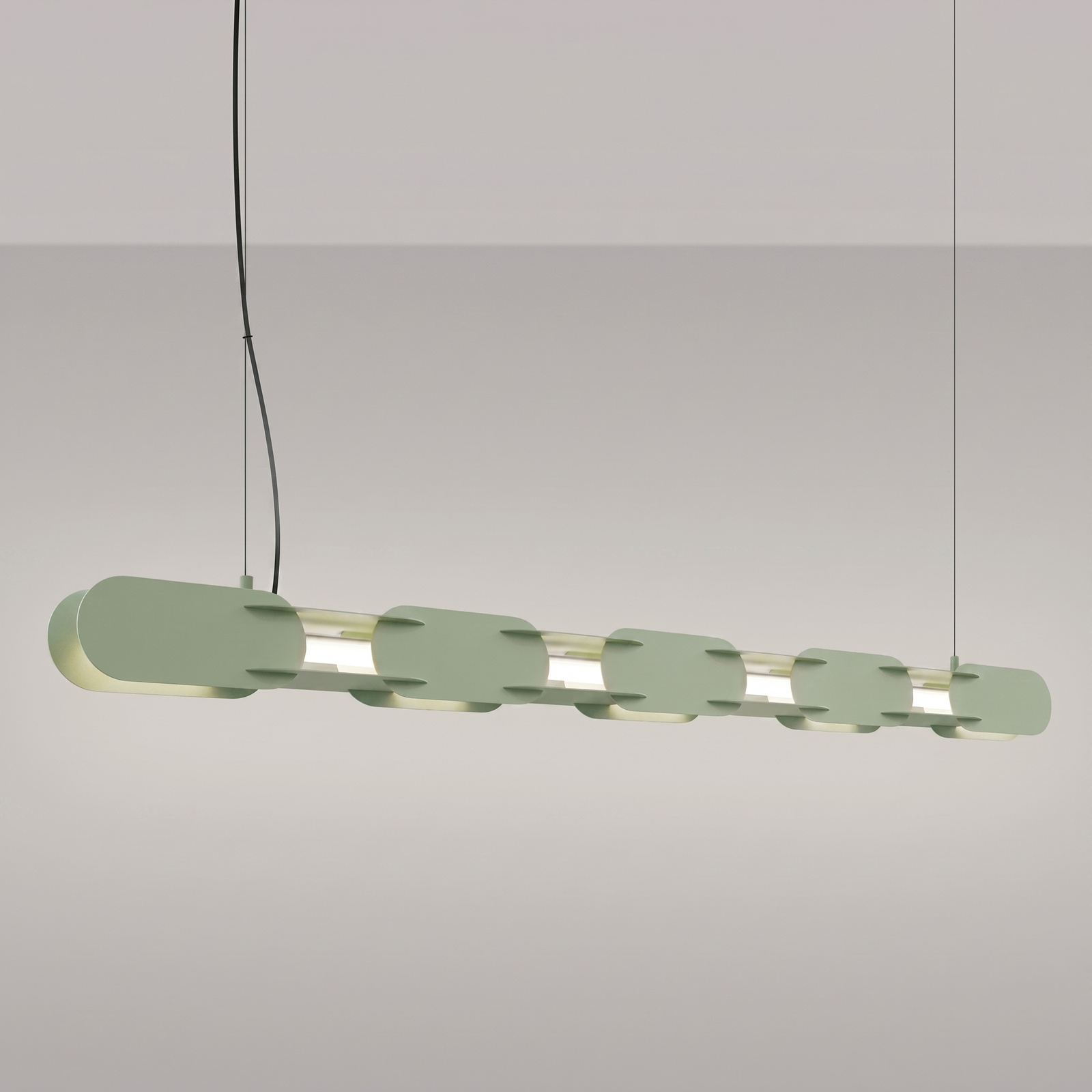 Lampa wisząca CHAIN 158 szałwiowa LED 4000K - obrazek 4