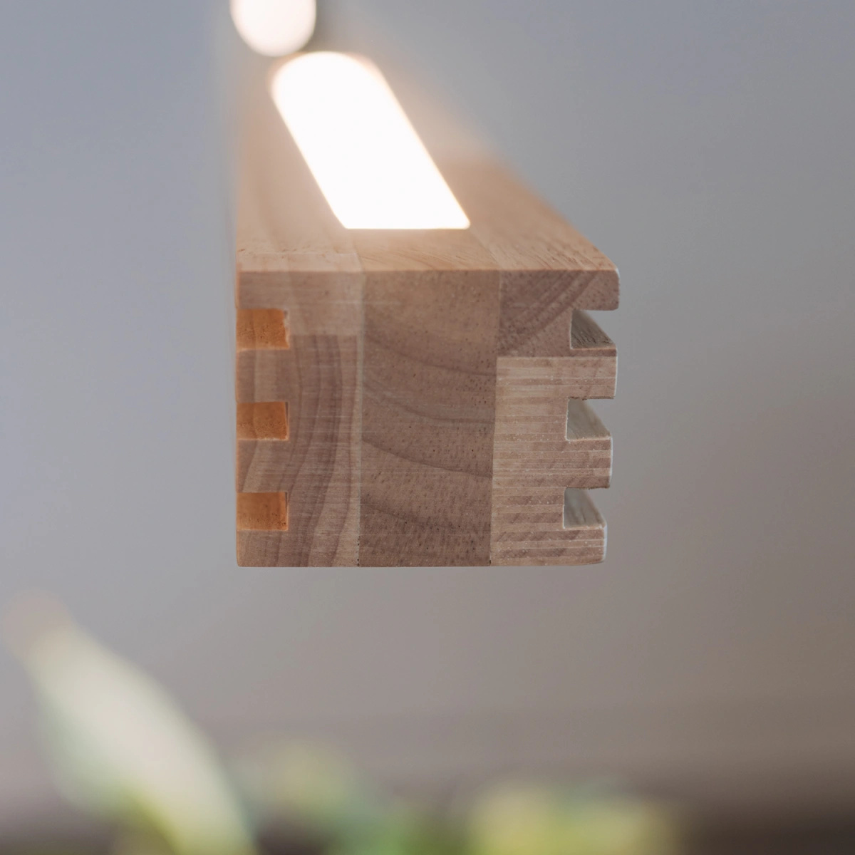 Lampa wisząca drewniana Hotaka No.1 120cm 3k Japandi - obrazek 5