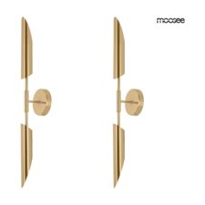 MOOSEE zestaw 2 lamp ściennych LOCCA złoty