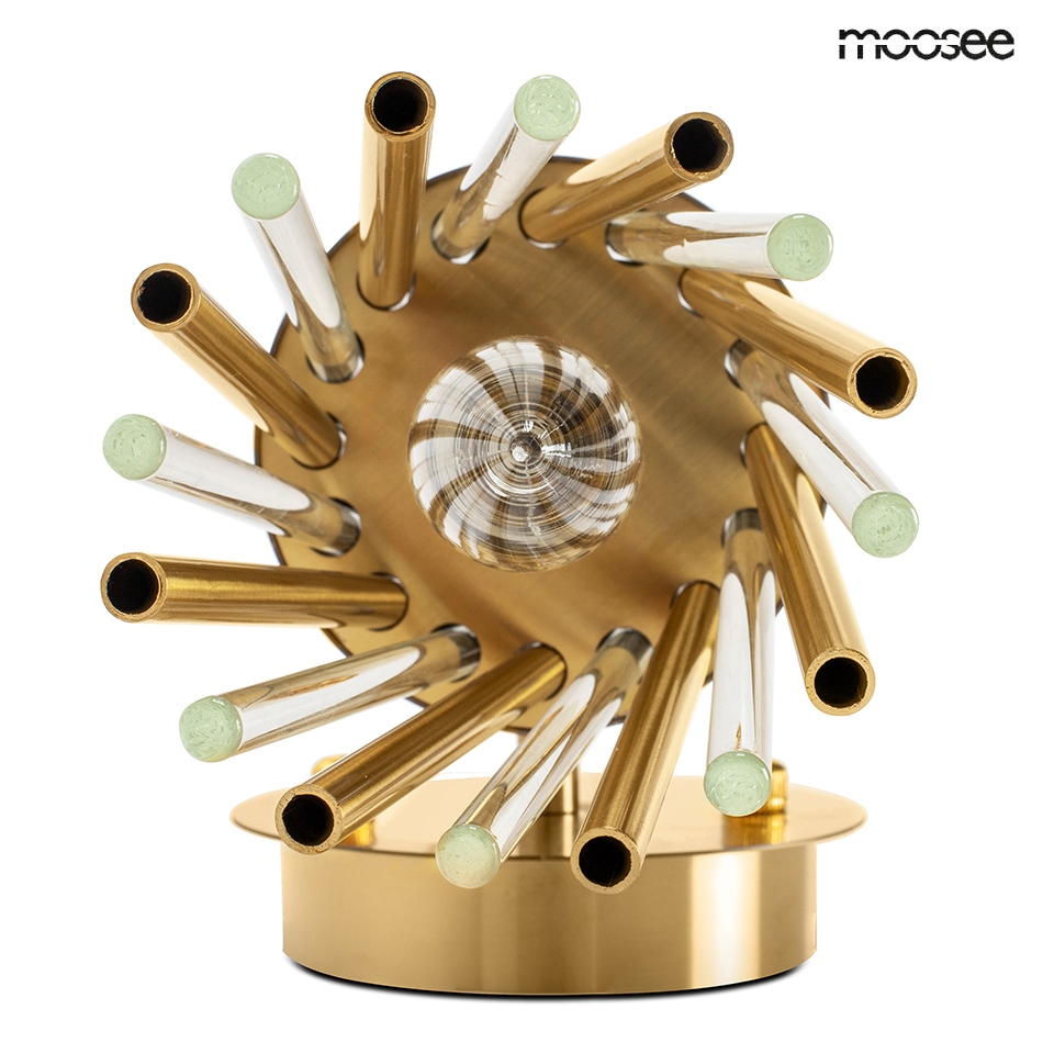 MOOSEE zestaw 2 lamp ściennych LORENZO złoty - obrazek 6
