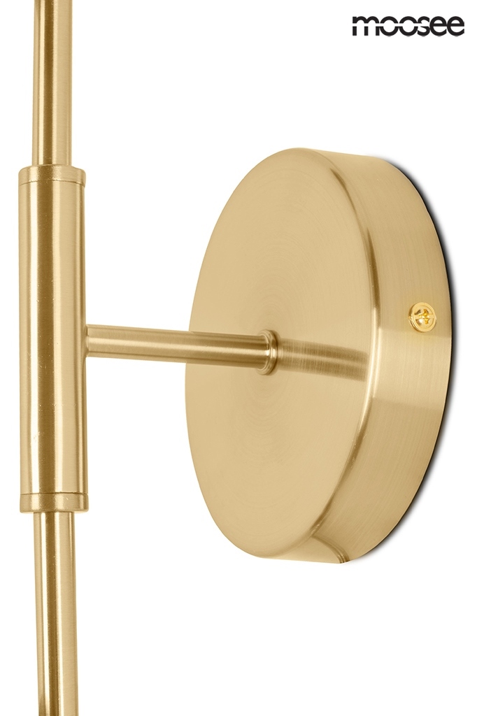 MOOSEE zestaw 2 lamp ściennych LUCCA złoty - obrazek 4