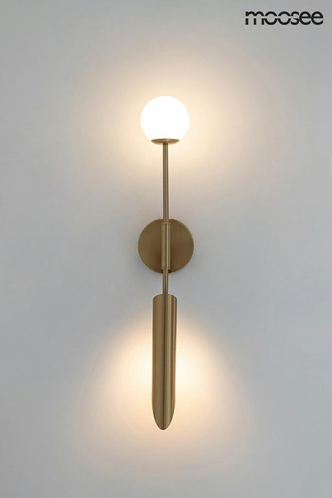 MOOSEE zestaw 2 lamp ściennych LUCCA złoty - obrazek 6