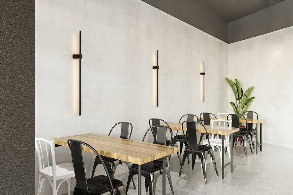 MOOSEE zestaw 2 lamp ściennych OMBRE 100 czarny - obrazek 7