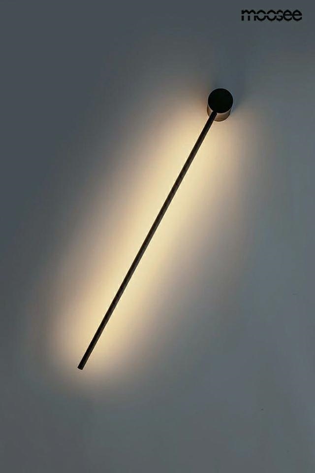 MOOSEE zestaw 2 lamp ściennych OMBRE 60 czarny - obrazek 6