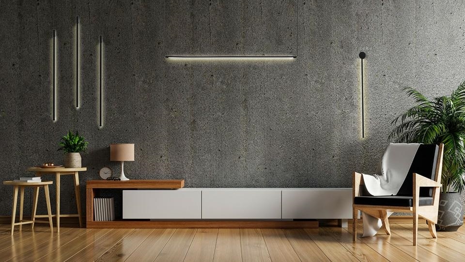 MOOSEE zestaw 2 lamp ściennych OMBRE 60 czarny - obrazek 7