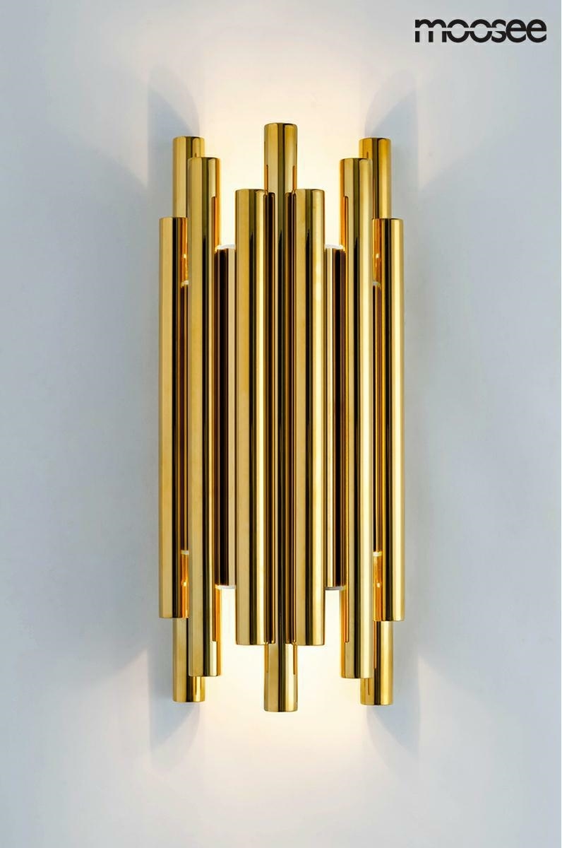 MOOSEE zestaw 2 lamp ściennych ORGANO złoty - obrazek 5