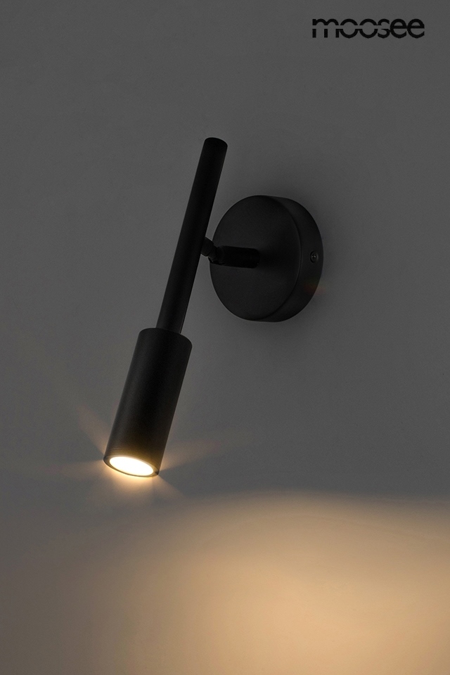 MOOSEE zestaw 2 lamp ściennych PRISMA czarny - obrazek 6