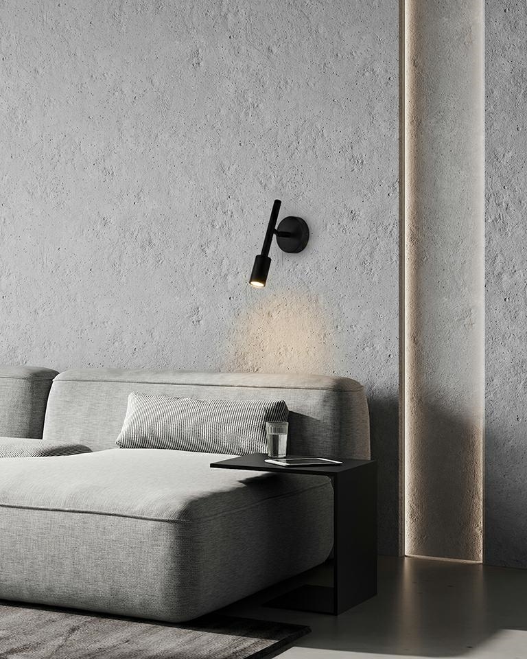 MOOSEE zestaw 2 lamp ściennych PRISMA czarny - obrazek 7