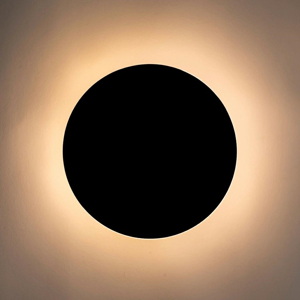 MOOSEE zestaw 2 lamp ściennych SHADOW SUN 30 czarny - obrazek 5