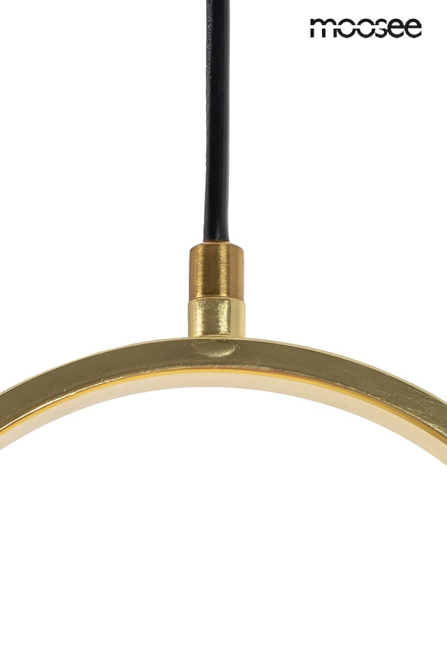 MOOSEE zestaw 2 lamp wiszących SPINNER 19 złoty - obrazek 4