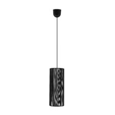 LOKA lampa wisząca czarny 1x40W E27 abażur czarny