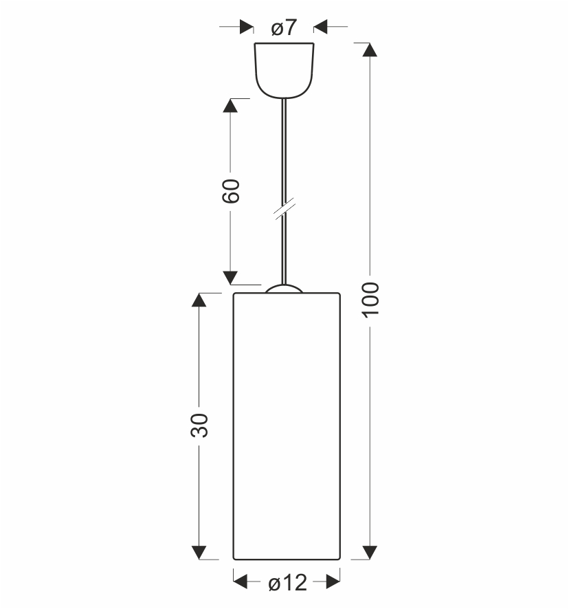 LOKA lampa wisząca czarny 1x40W E27 abażur czarny - obrazek 3