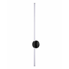 Lampa ścienna LED FELIX biało czarna 100 cm - nowoczesny kinkiet