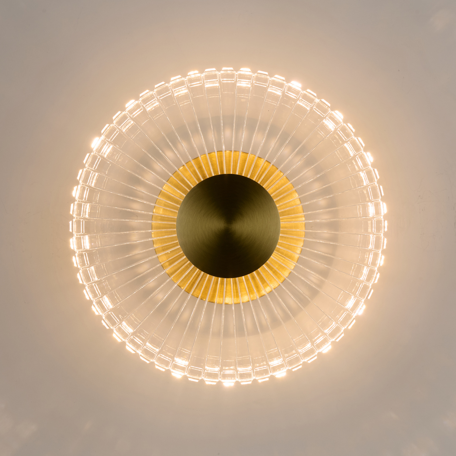 Lampa ścienna SUNBLAST - kinkiet LED 20 cm, złoty - obrazek 10