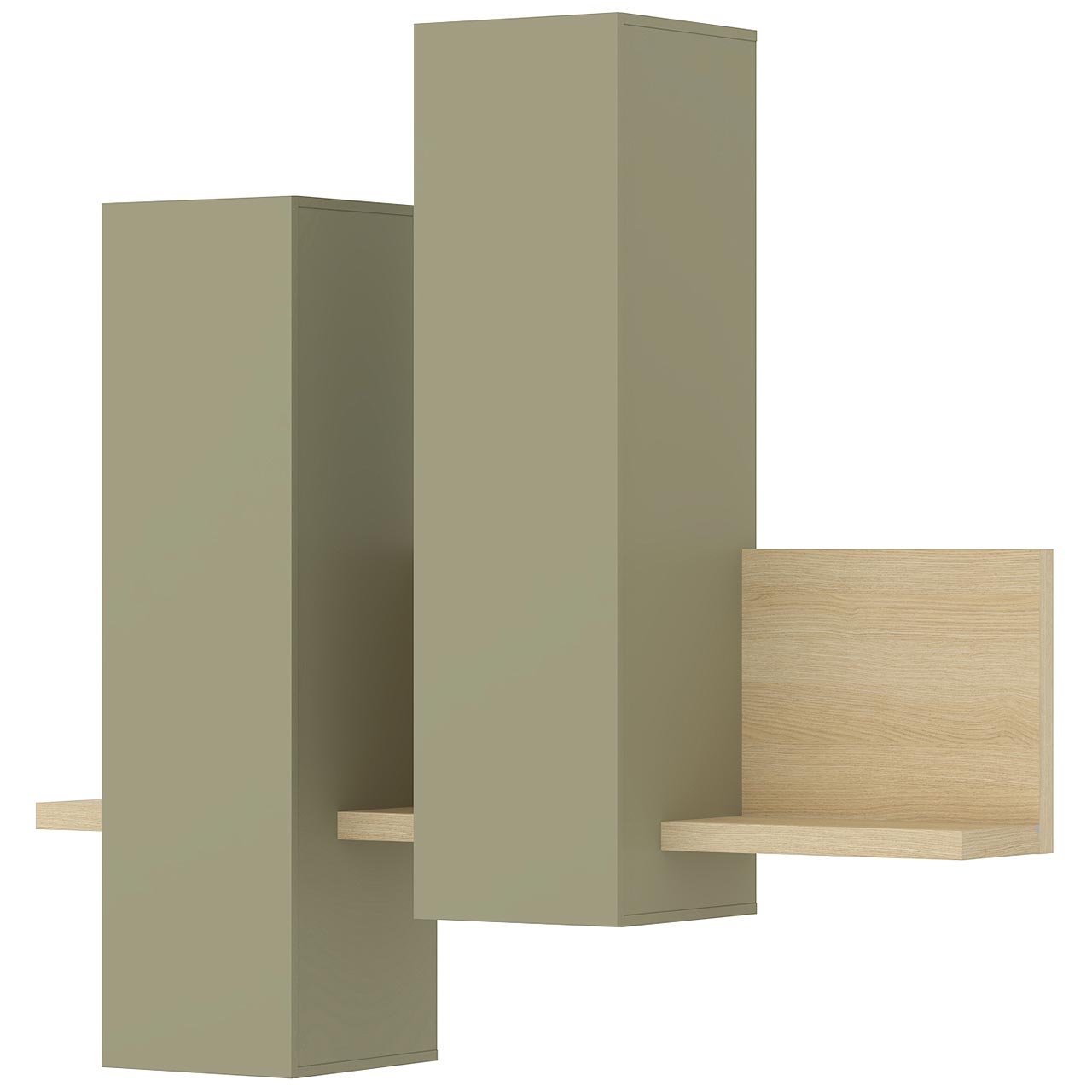 Witryna wisząca TABO BT04 dąb lindberg / eukaliptus - obrazek 3
