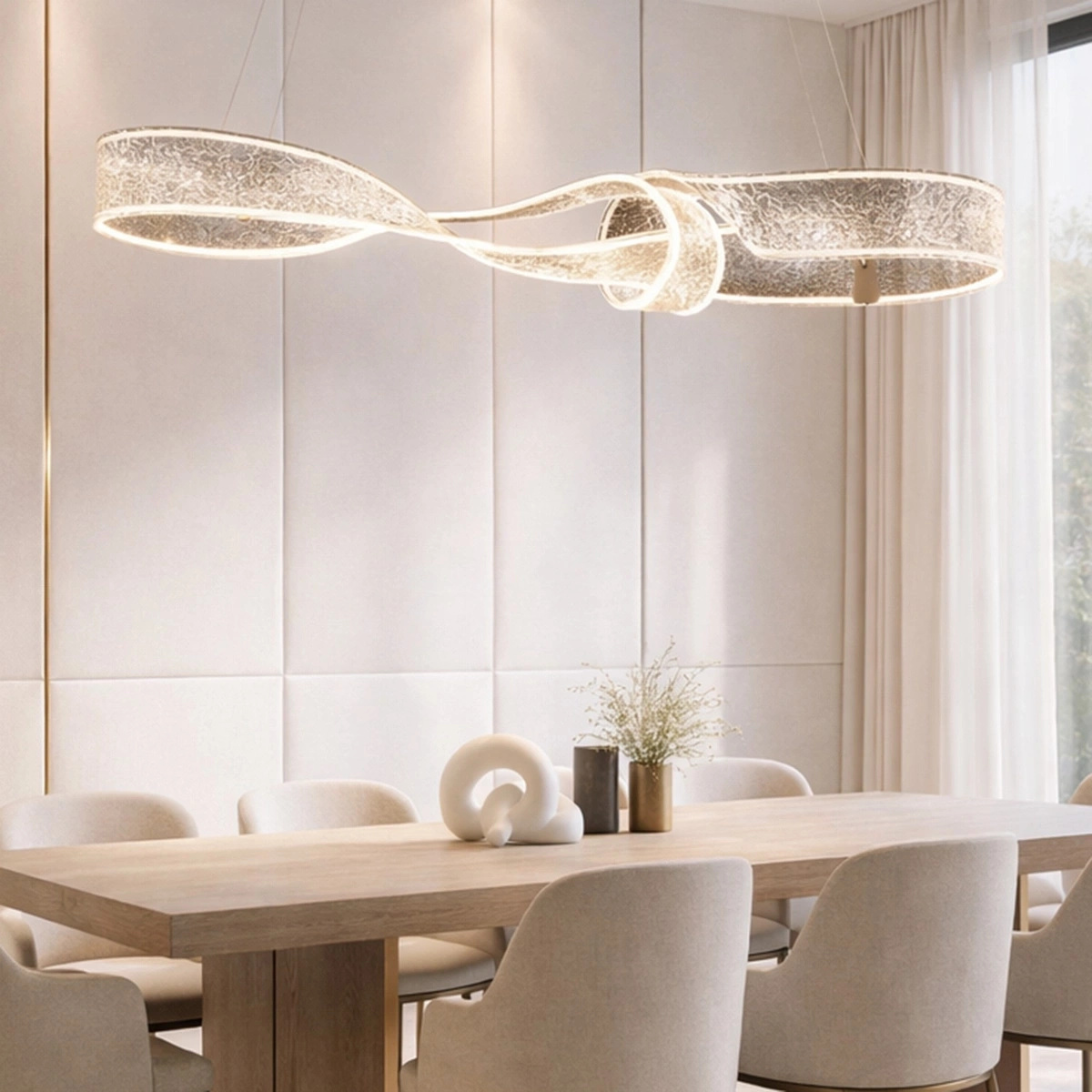 Lampa wisząca Ribbon No.1 120cm ściemnialna z pilota - obrazek 11