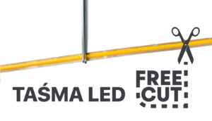 Taśma LED COB 7W SL-528D7W-24V FREECUT 3000K CRI 90 - 1m.