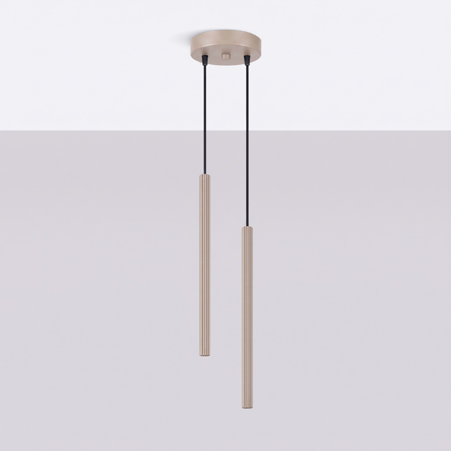 Lampa wisząca ARCHE 2P taupe - obrazek 3