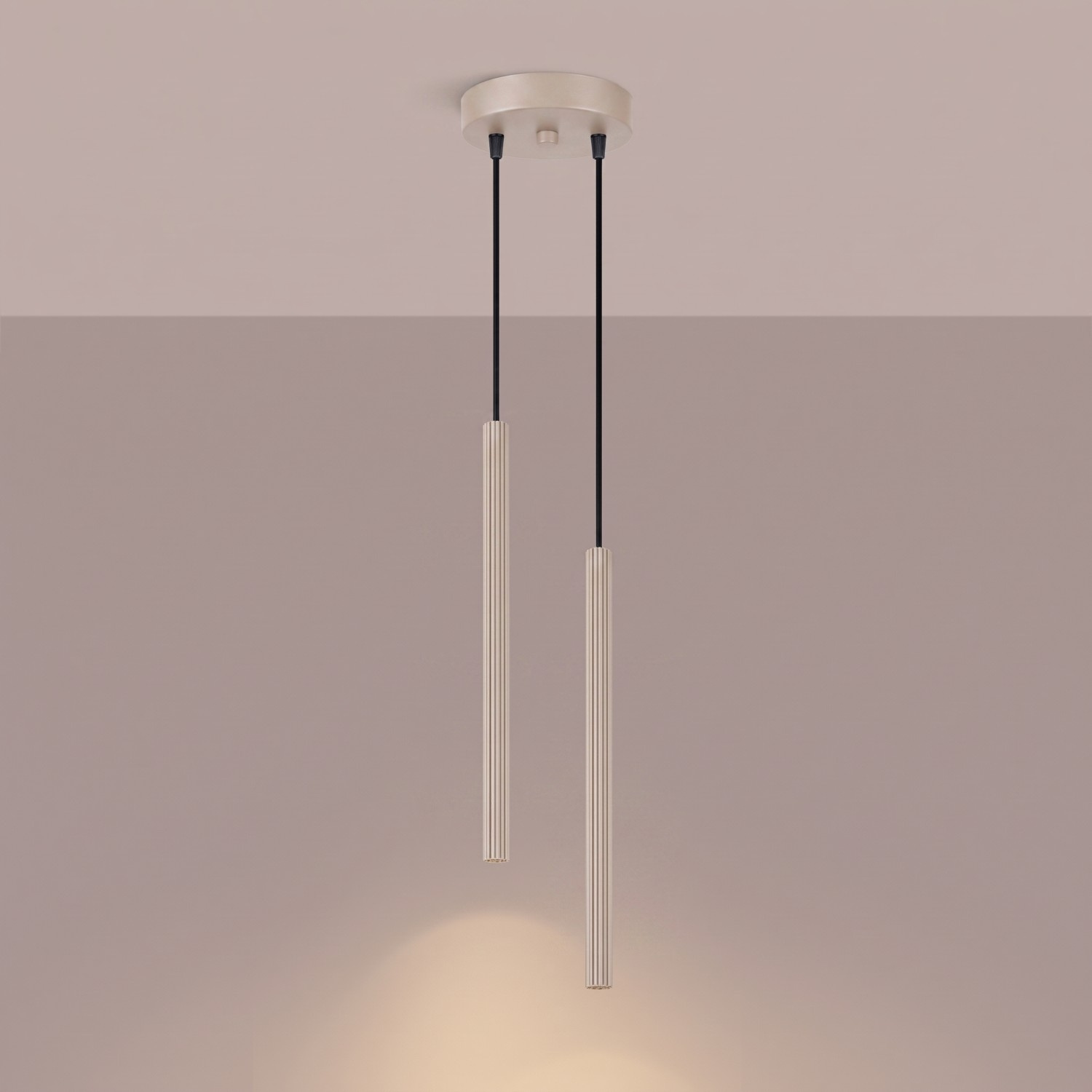 Lampa wisząca ARCHE 2P taupe - obrazek 4
