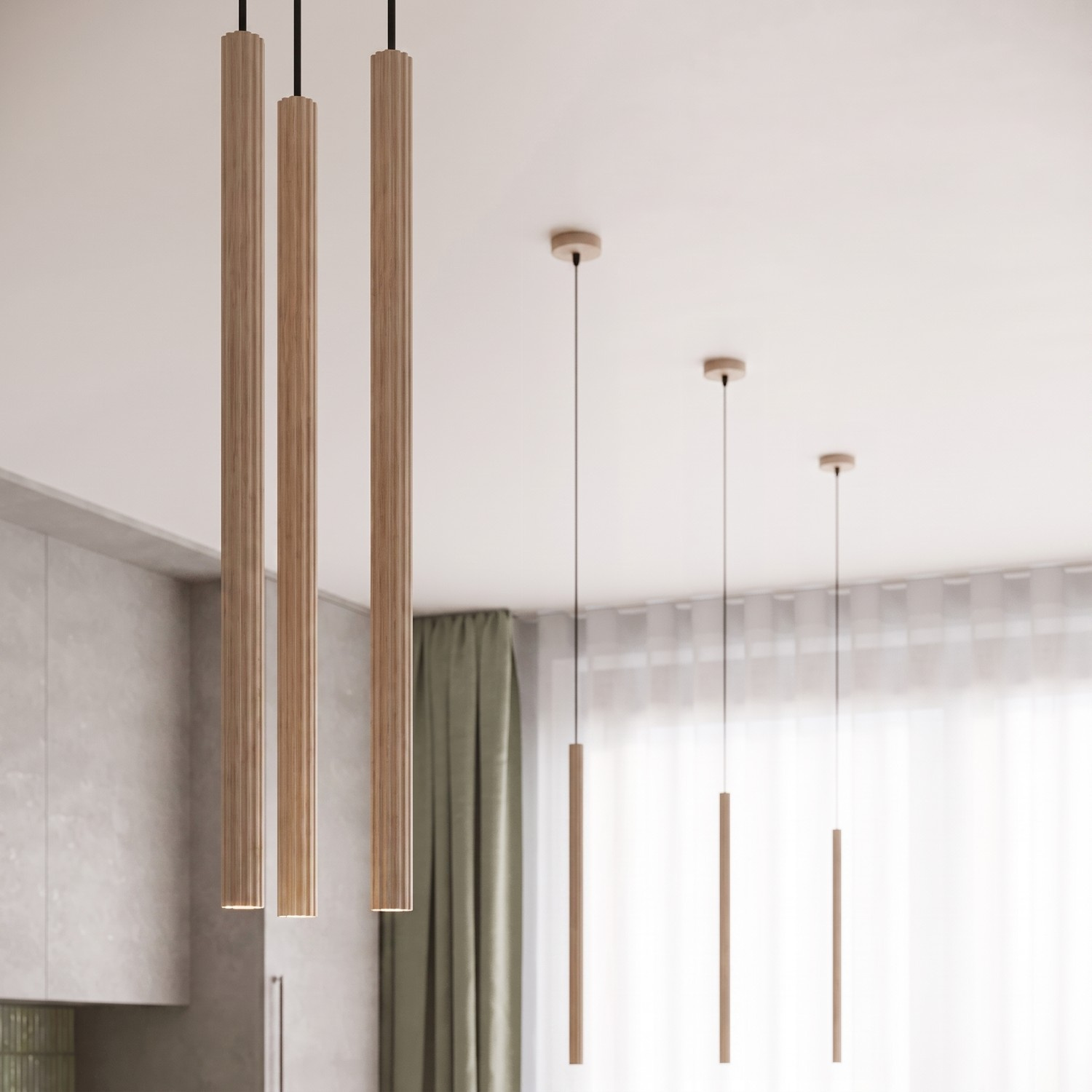 Lampa wisząca ARCHE 2P taupe - obrazek 15
