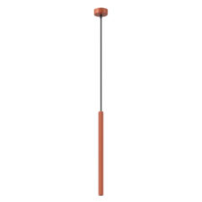 Lampa wisząca ARCHE 1 ochra czerwona