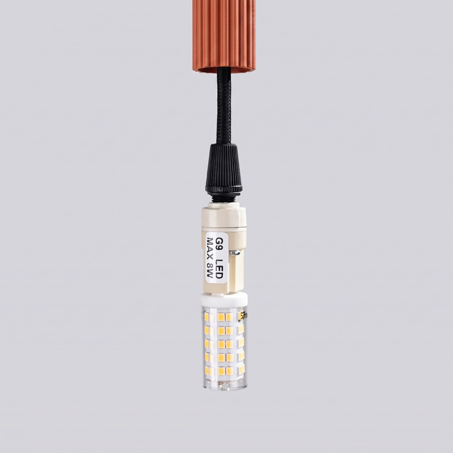 Lampa wisząca ARCHE 1 ochra czerwona - obrazek 8