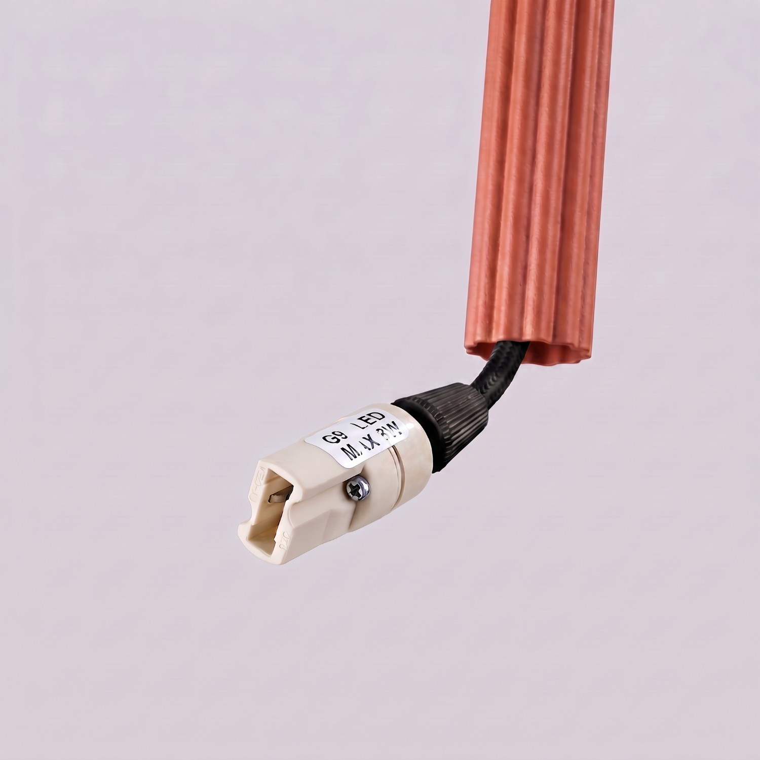 Lampa wisząca ARCHE 2P ochra czerwona - obrazek 9