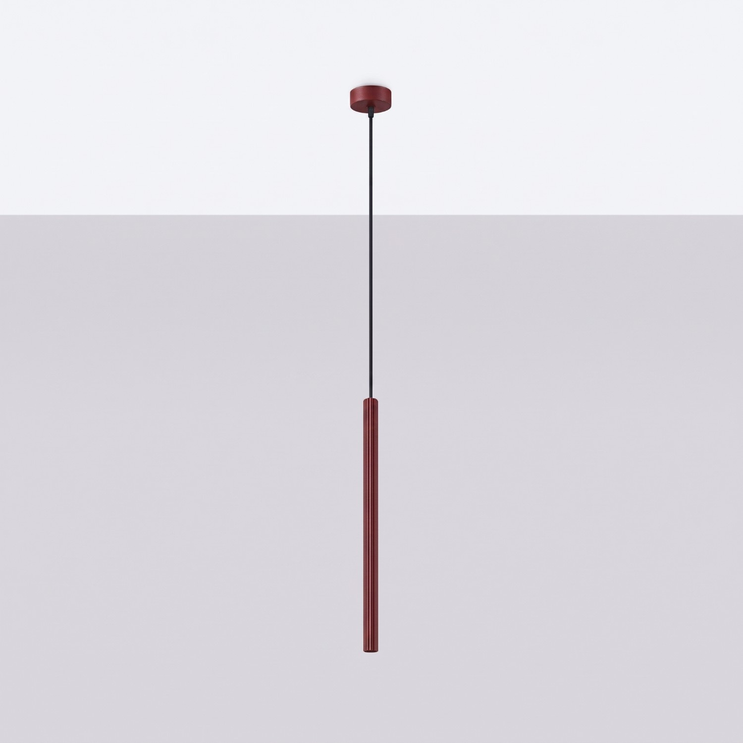 Lampa wisząca ARCHE 1 burgund - obrazek 3