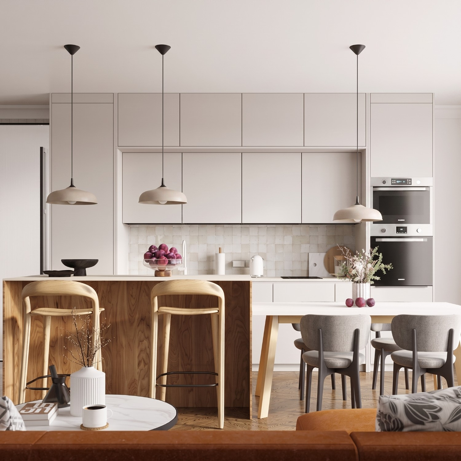 Lampa wisząca GINA taupe - obrazek 15
