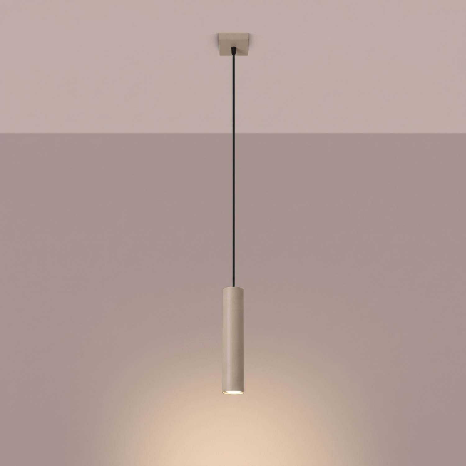 Lampa wisząca LAGOS 1 taupe - obrazek 4