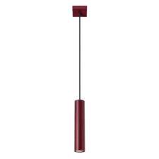Lampa wisząca LAGOS 1 burgund