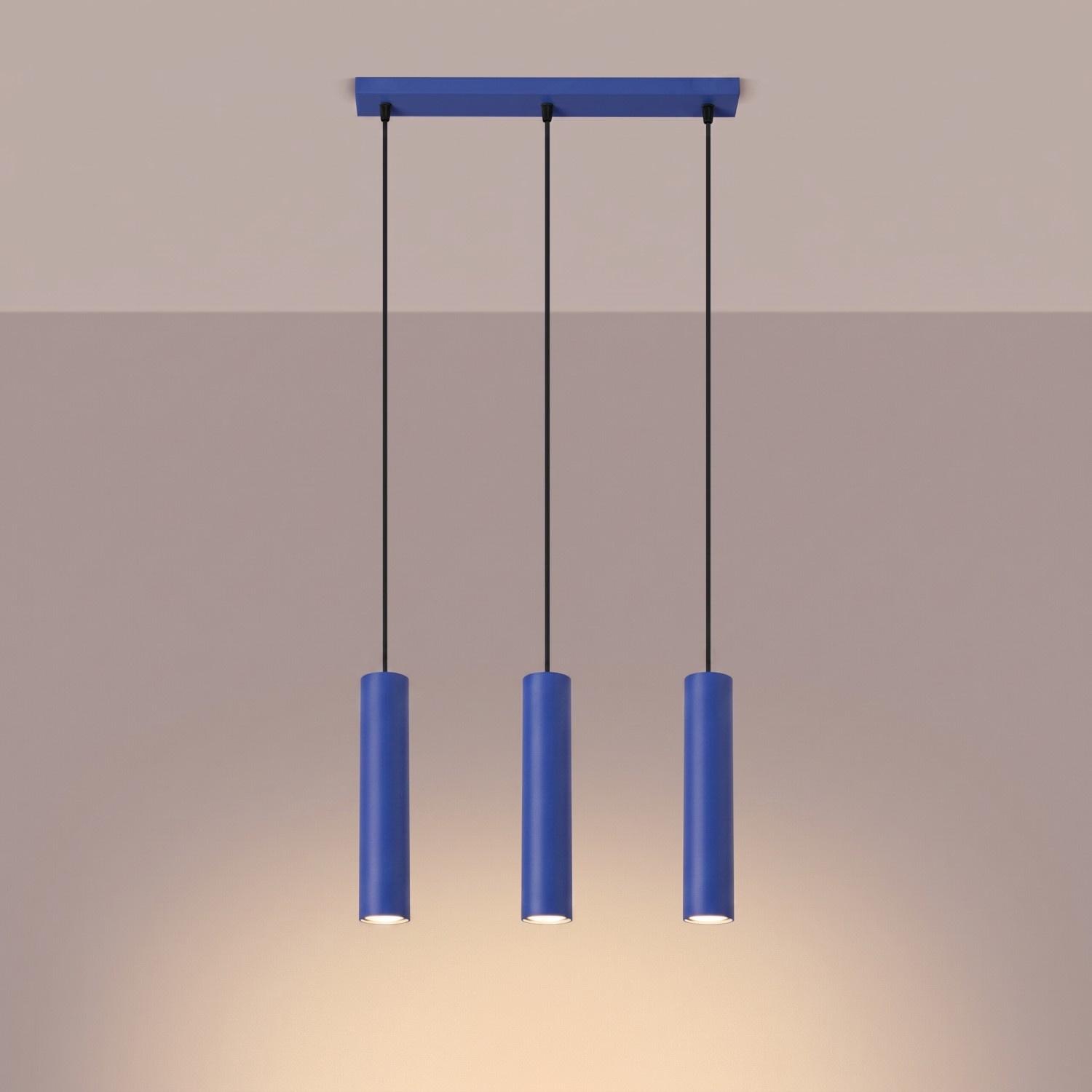 Lampa wisząca LAGOS 3L ultramaryna - obrazek 4