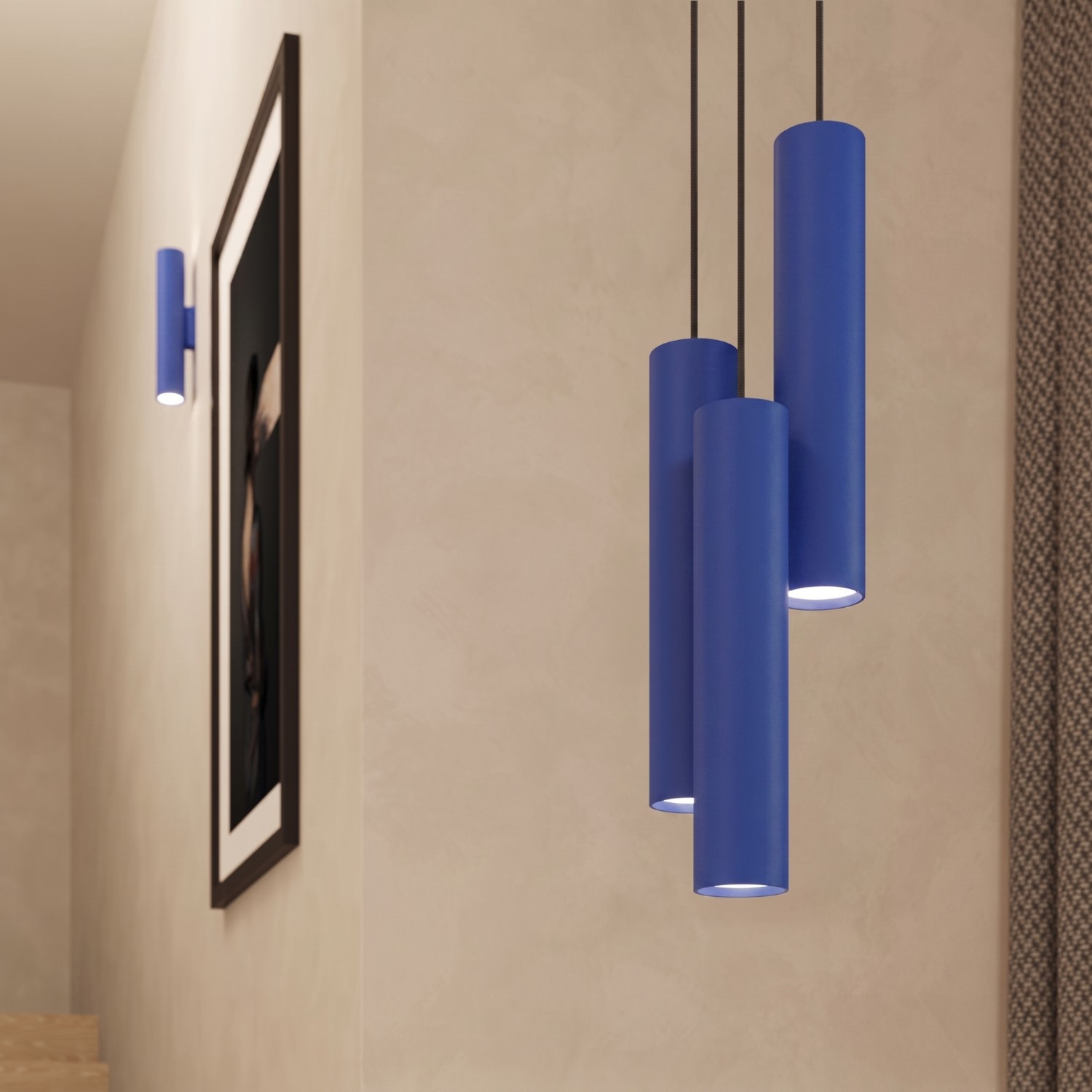 Lampa wisząca LAGOS 3L ultramaryna - obrazek 12