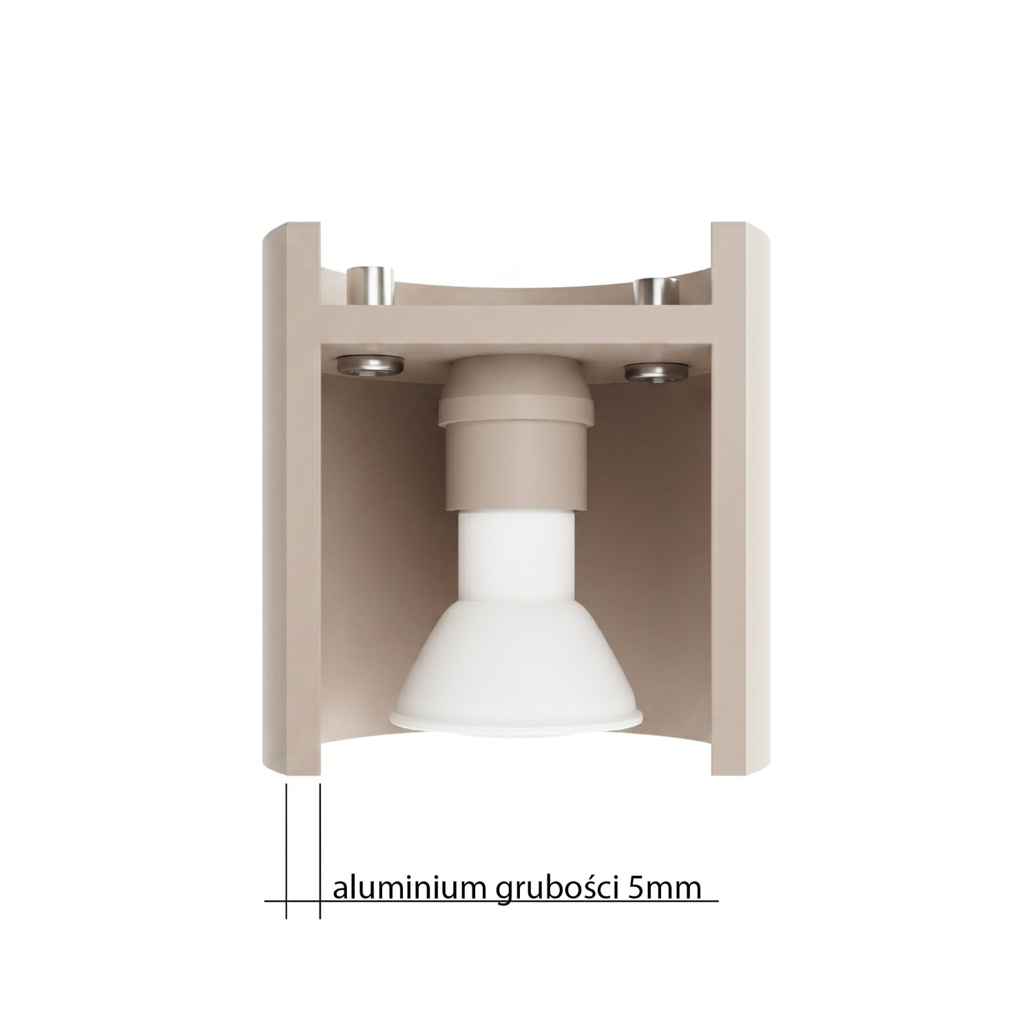 Plafon ORBIS 2 taupe - obrazek 5