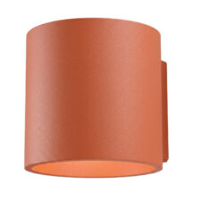 Kinkiet ORBIS 1 ochra czerwona