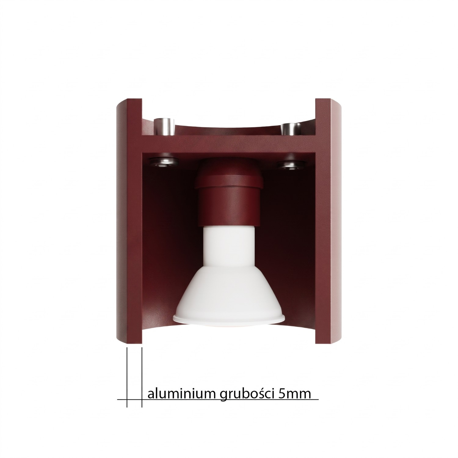 Plafon ORBIS 1 burgund - obrazek 10