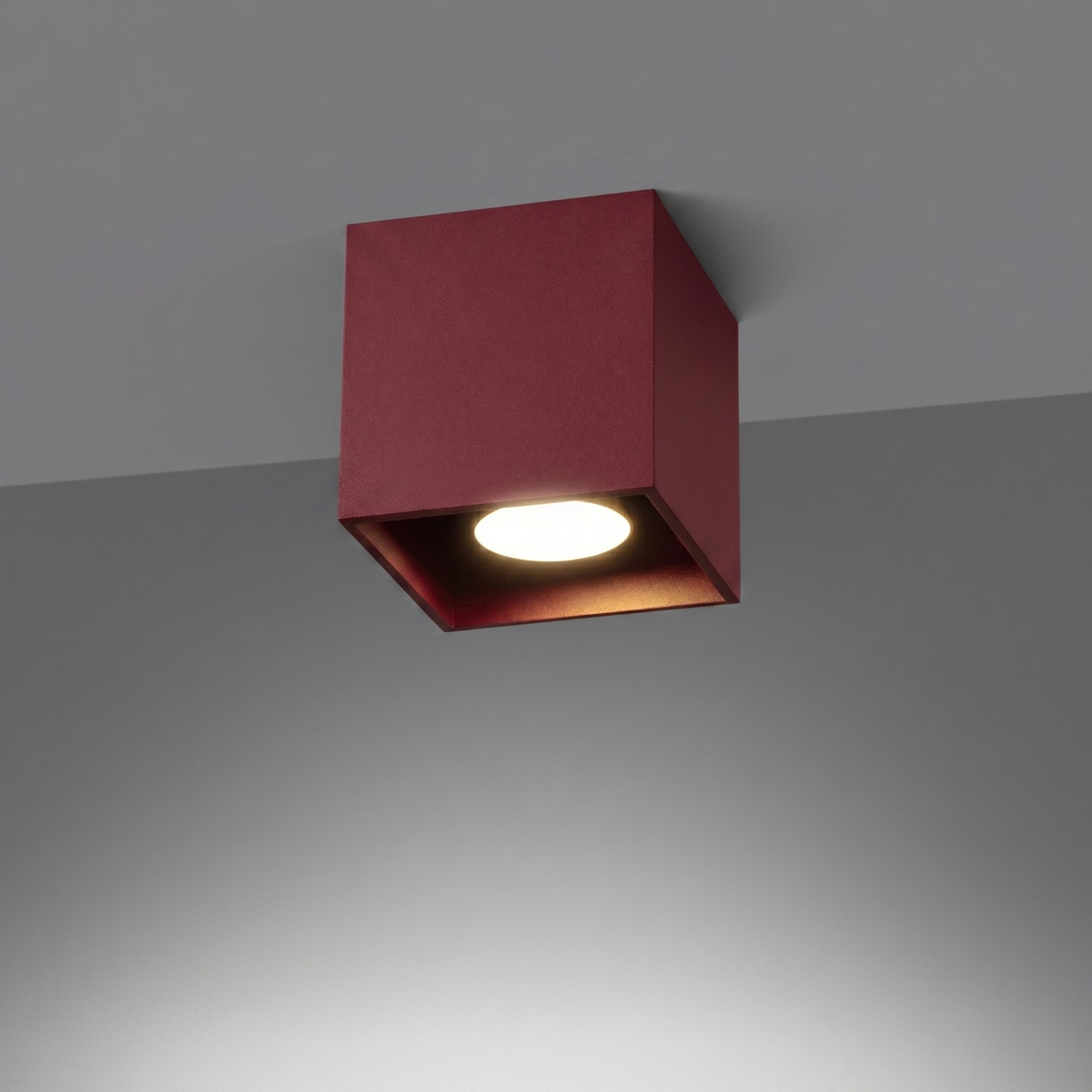 Plafon QUAD 1 burgund - obrazek 4