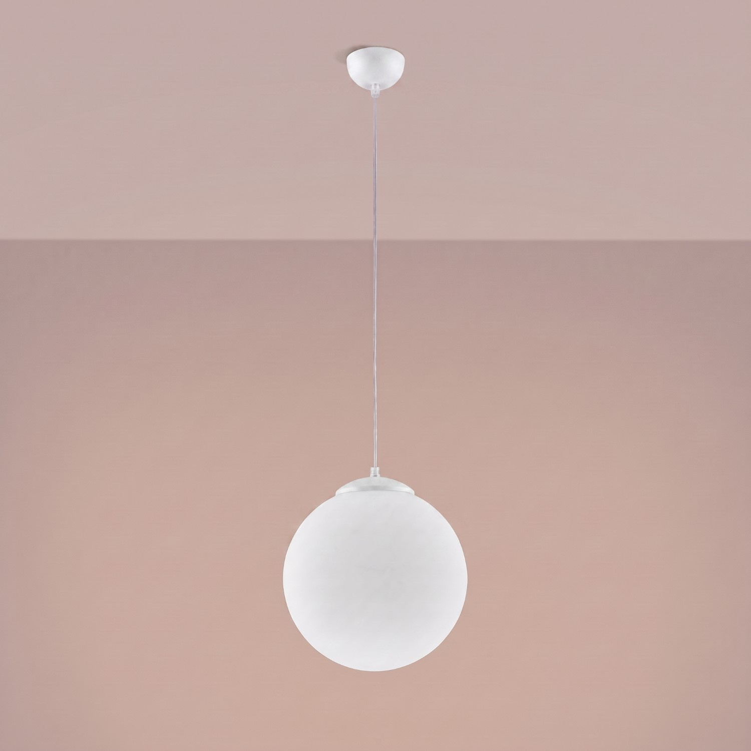 Lampa wisząca UGO 30 biała - obrazek 4