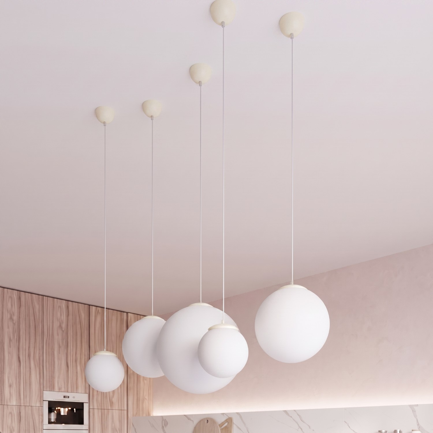 Lampa wisząca UGO 30 beżowa - obrazek 13