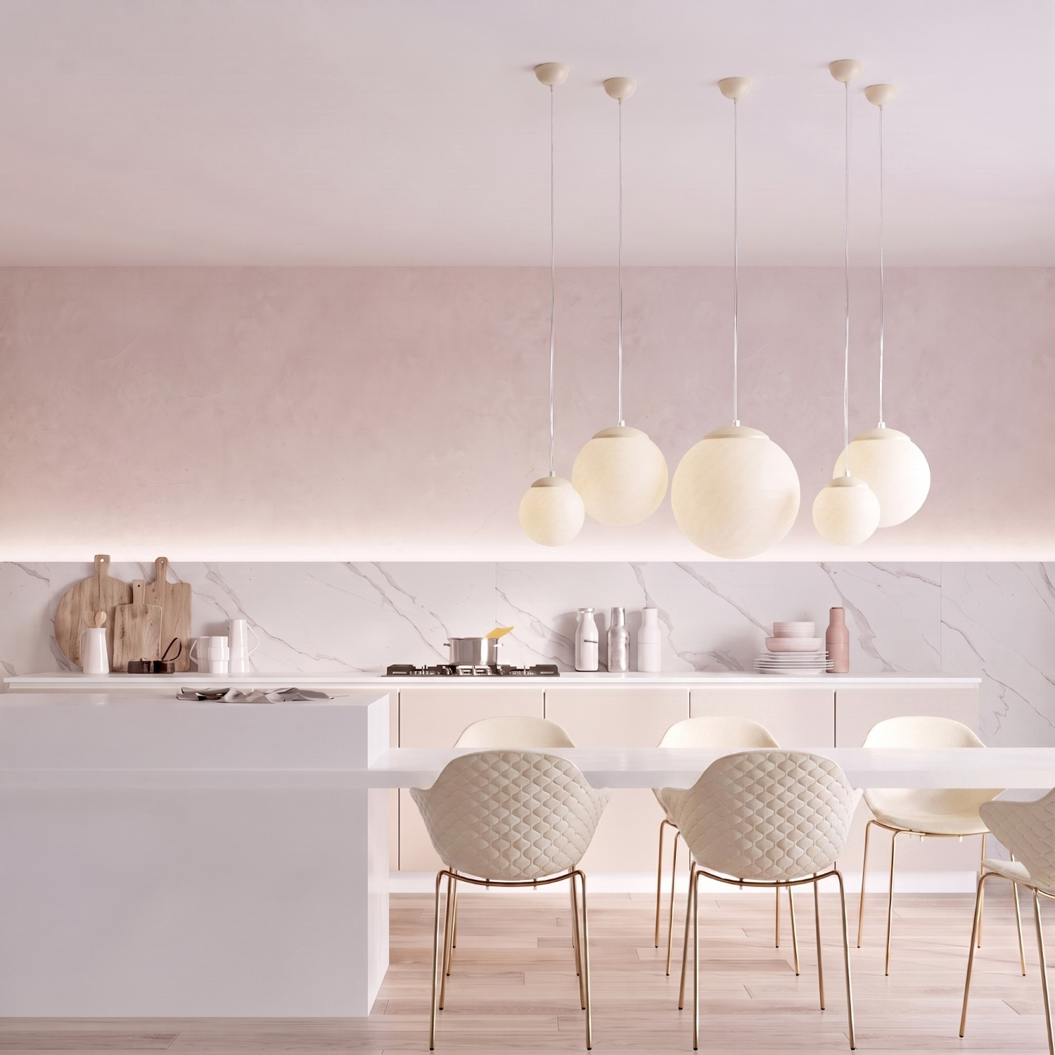 Lampa wisząca UGO 30 beżowa - obrazek 14