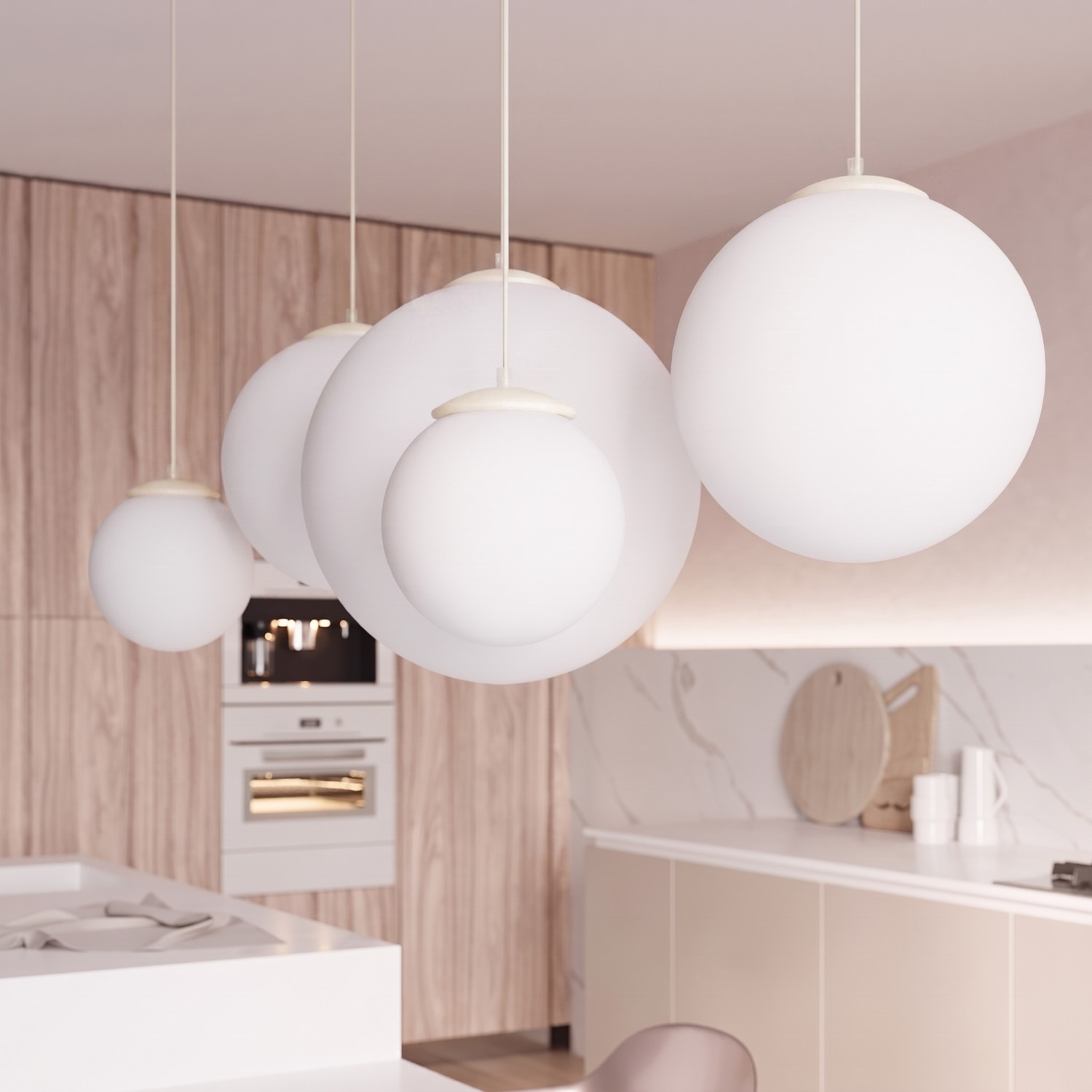 Lampa wisząca UGO 30 beżowa - obrazek 15