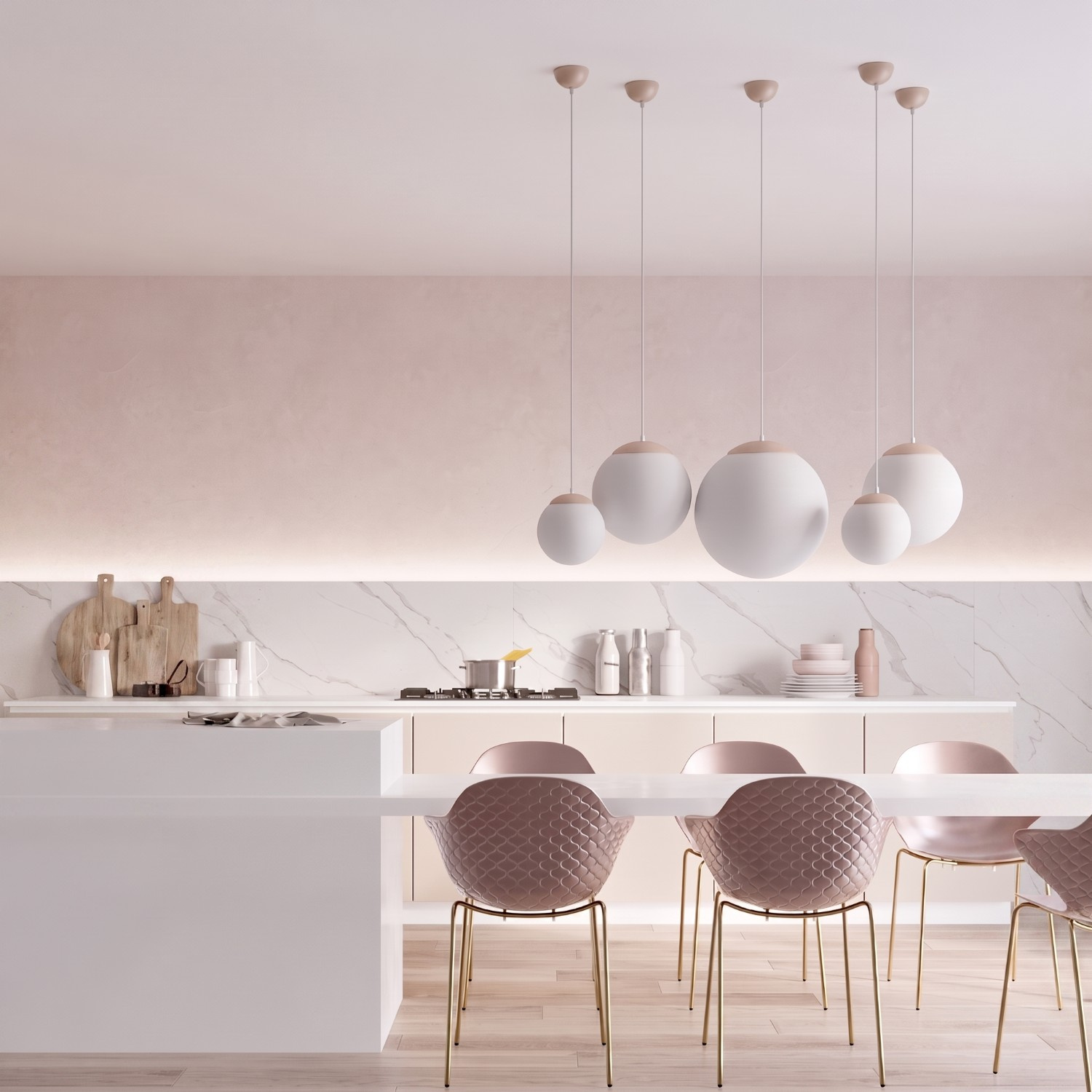 Lampa wisząca UGO 40 taupe - obrazek 14