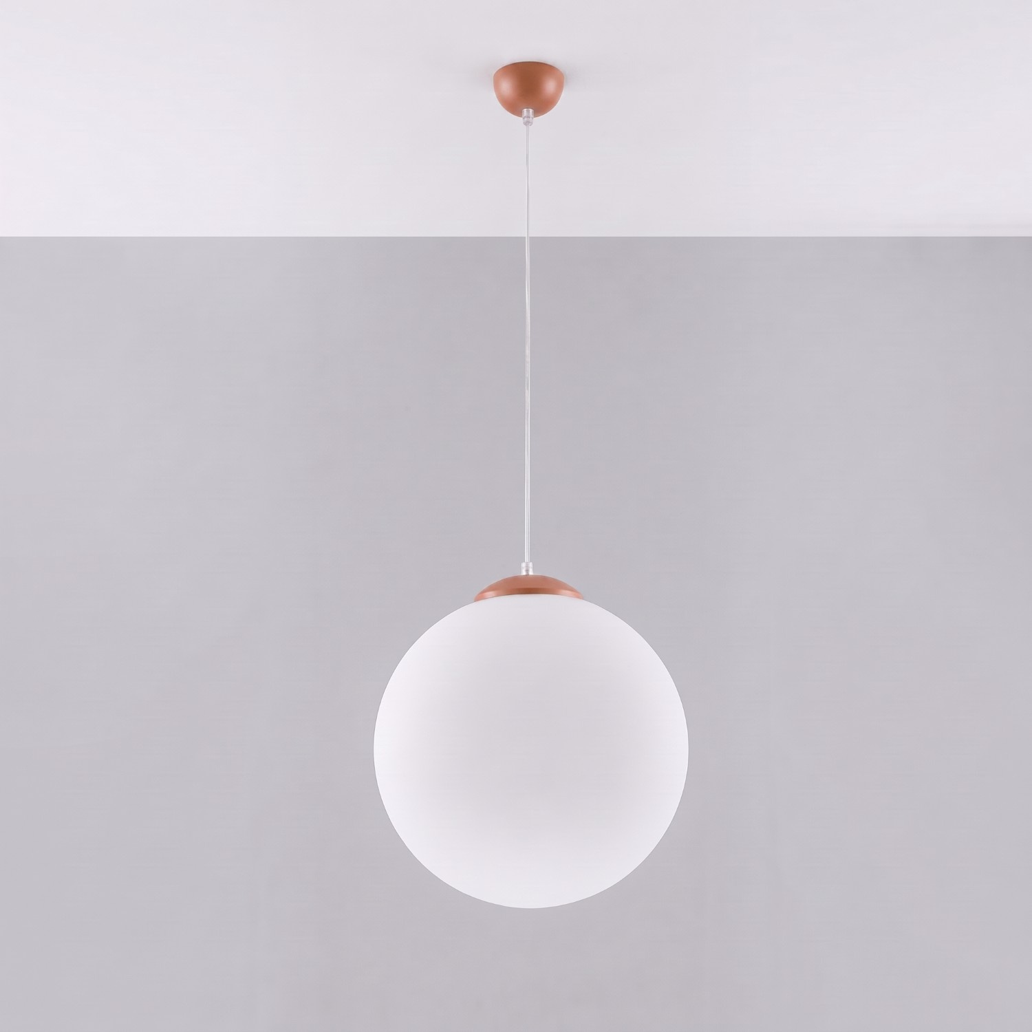 Lampa wisząca UGO 40 ochra czerwona - obrazek 3
