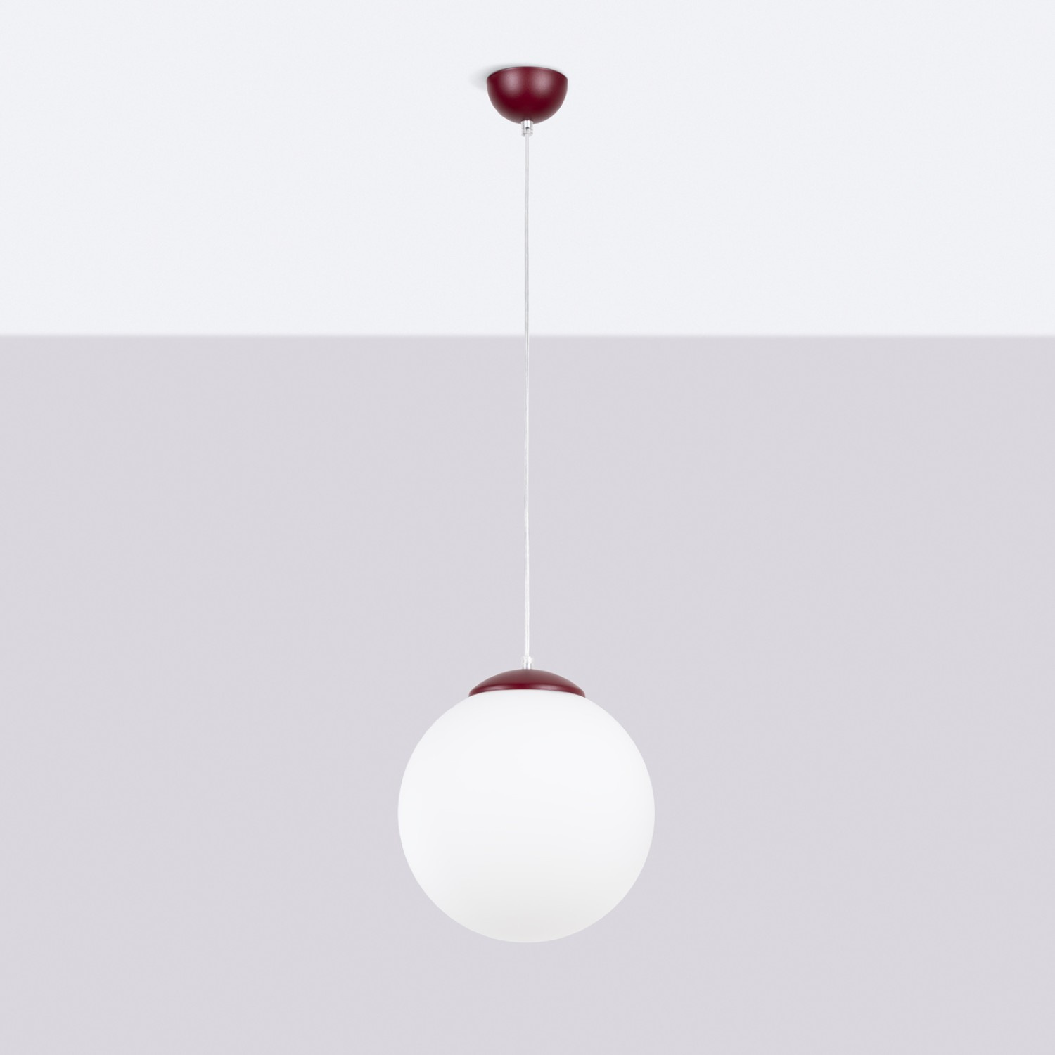 Lampa wisząca UGO 30 burgund - obrazek 3