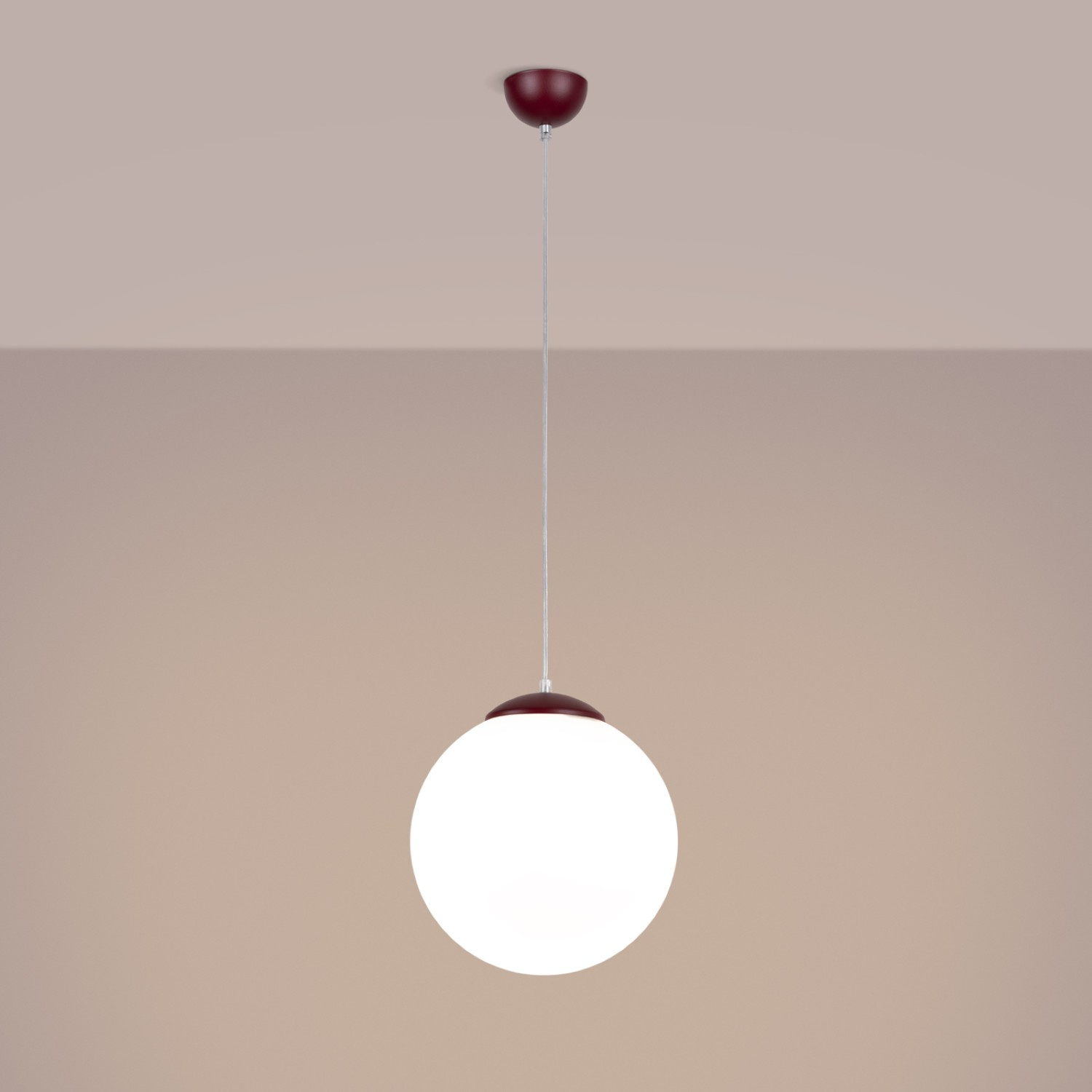 Lampa wisząca UGO 30 burgund - obrazek 4