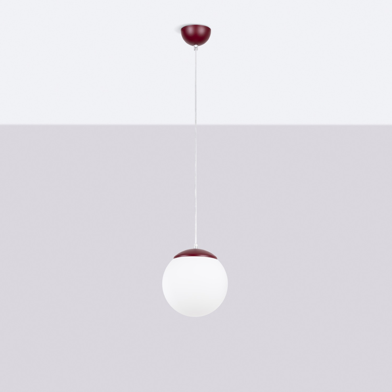 Lampa wisząca UGO 40 burgund - obrazek 3