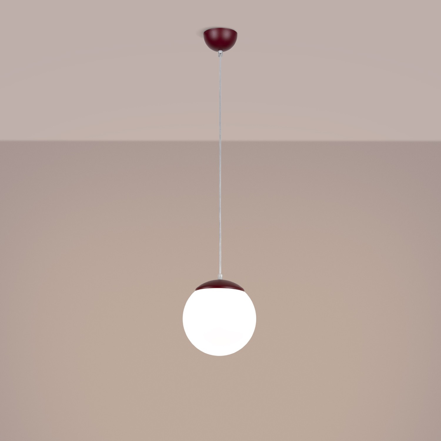 Lampa wisząca UGO 40 burgund - obrazek 4