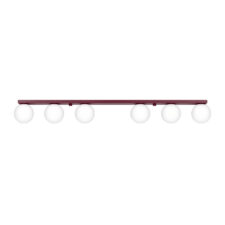 Plafon YOLI 6 burgund