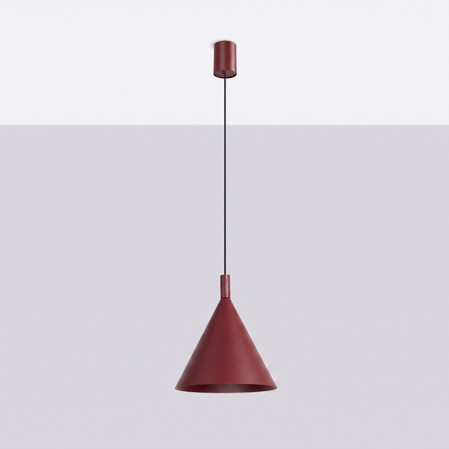 Lampa wisząca NOX 25 burgund - obrazek 3